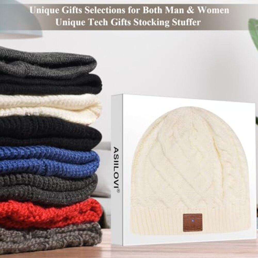 Wireless Bluetooth Beanie With Wool Lining, 20-Ho… - image 7
